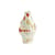 Vase Miro céramique multicolore blanc / Fait main - Grès - Hay