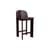 Chaise de bar Chisel 35 Low bois bordeaux / H 65 cm - Hay