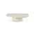 Couchtisch Elements corian weiß / 134 x 96 x H 30 cm - Mikrozement - Ethnicraft