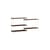Étagère Shelving System – s.85.2.A bois marron / L 162 x H 85 x Prof. 35 cm - MOEBE