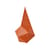 Lampe sans fil rechargeable Bagdad métal orange / Mathieu Matégot, 1954 - Acier perforé - Gubi
