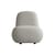 Poltrona imbottita Toe Flat OUTDOOR tessuto grigio - 101 COPENHAGEN