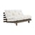 Canapé convertible Roots / L 140 cm - 3 positions / Structure marron - KARUP DESIGN