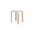 E 60 Stackable stool wood white / Alvar Aalto, 1933 - 4 Base, legs - ARTEK