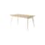 Tavolo rettangolare 55 chêne legno naturale / 140 x 80 cm - Riedizione 1955 / 6 posti letto - Tolix