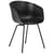  About a chair AAC26 Armchair plastic material black / Recycled - Hay