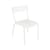 Chaise empilable Luxembourg métal blanc - Fermob