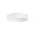 Pendelleuchte Ronde textil weiß / LED - Ø 80 cm - Dix Heures Dix