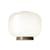 Plafoniera Chouchin Reverse n°3 vetro bianco / Ø 30 x H 25 cm - Vetro - Foscarini