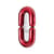 Zodiac Bumper Large Wall mirror ceramic red / W 55 x H 110 cm - Jean-Baptiste Fastrez, 2020 - Moustache