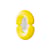 Zodiac Bumper Small Wall mirror ceramic yellow / W 55 x H 70 cm - Jean-Baptiste Fastrez, 2020 - Moustache