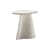 Couchtisch Fossil Medium stein weiß / 36 x 50 x H 42 cm - MDF Italia