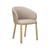 Gepolsterter Sessel Unda textil beige - Ethnicraft