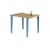 Kinderschreibtisch  holz blau / 70 x 50 cm - Eiche - TIPTOE