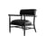 Poltrona lounge Nama pelle legno nero - 101 COPENHAGEN