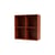 Portaoggetti da parete Show legno arancione / L. 69,6 x P. 30 x H. 69,6 cm - MONTANA