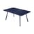 rechteckiger Tisch Luxembourg metall blau / 165 x 100 cm - 6 bis 8 Personen - Fermob