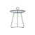 Couchtisch Eyelet Small metall grau / Ø 45 cm x H 46,5 cm - Houe