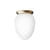 Plafonnier Rizzatto 171 verre blanc / Ø 17 cm - NUURA