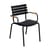 Fauteuil empilable ReCLIPS / Accoudoirs bambou - Plastique recyclé - Houe