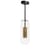 Pendelleuchte Vadim glas schwarz gold / Glas & Metall - Maison Sarah Lavoine