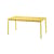 Table rectangulaire Aligned métal jaune / By Maarten Baas - 170 x 85 cm / Aluminium - valerie objects