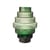 Vase Steps Large / Ø 35 x H 50 cm - Verre soufflé bouche - Pols Potten