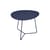 Couchtisch Cocotte metall blau / L 55 cm x H 43,5 cm - abnehmbare Tischplatte - Fermob