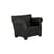 Fauteuil Bubble Club plastique noir / Philippe Starck, 2000 - Kartell