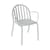Stapelbarer Sessel Fred's metall grau - Fatboy