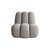 Gepolsterter Sessel Toe textil beige - 101 COPENHAGEN