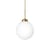 Pendelleuchte Apiales 1 Large glas gold / Ø 20 cm - NUURA