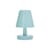 Edison The Ambiance Wireless rechargeable lamp plastic material blue / Indoor - H 25 cm - Fatboy