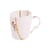 Mug Kintsugi céramique blanc / Porcelaine & or fin - Seletti