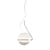 Tonda Large Pendant glass metal / Ø 33 cm - Foscarini