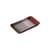 Piatto per dolcetti 70s ceramics ceramica rosso / 7,7 x 13,6 cm - HK LIVING