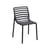 Sedia impilabile Doga Bistrot corian nero / Set di 6 sedie impilabili - NARDI