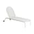 Transat inclinable à roulettes Week-end métal blanc / Aluminium - Petite Friture