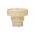 Ripple LED Wireless rechargeable lamp glass beige / Ø 12 x H 10 cm - Ferm Living