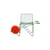 Chaise enfant Trotter métal vert / Avec roulette - Magis