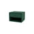 Comodino da parete Dash legno verde / Consol - L 35,4 x P 30 x H 24 cm - MONTANA
