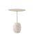 Guéridon Lato LN8 marbre bois naturel / Marbre & bois - Ø 40 x H 50 cm - &tradition