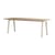rechteckiger Tisch New Modern holz natur / 220 x 95 cm - Eiche öko-zertifiziert / 10 bis 12 Personen - TIPTOE