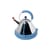 Wasserkocher Oisillon metall plastikmaterial blau - Alessi