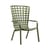 Fauteuil empilable Folio vert / Dossier multiposition - NARDI