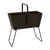 Fioriera Basket metallo marrone alto / L 70 x H 84 cm - Fermob