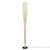 Lampada a stelo Mite Anniversario LED corian nero / Edizione speciale 20simo anniversario - H 185 cm - Foscarini