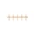 PI Wall coat rack natural wood / L 70 cm - Ethnicraft