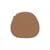 Cuscino per seduta Soft Seat tessuto marrone / type B - L 41,5 x P 37 cm / Set di 3 - Vitra