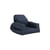 Beistellbett Mini Hippo textil blau / Beistellbett - KARUP